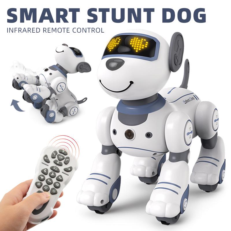 BG1533 Stunt Robot Dog: Electric Remote-Control Pet with Gesture Sensing and Somersault Capabilities.