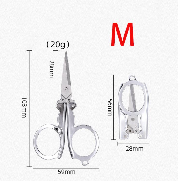 Multifunction Folding Mini Pocket Travel Small Handmade Crafts Sharp Blade Emergency Travel Scissors Thread Tailor Scissors
