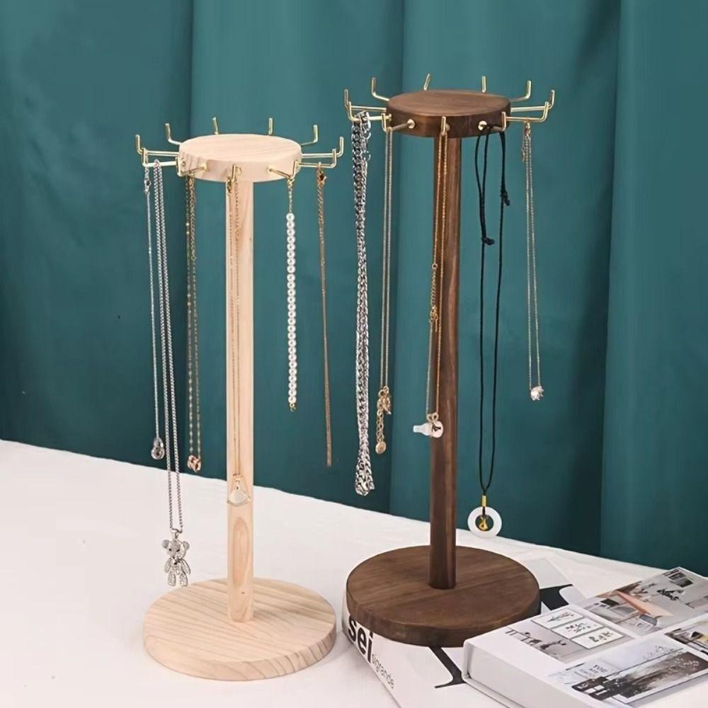 Pendant Bracelets Necklace Earrings Holder Display Stand Jewelry Storage Rack Home Decor