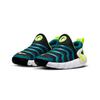 Nike Dynamo GO Caterpillar Амортизация Дышащие Низкие Детские Повседневные Кроссовки Черно-Зеленые Дети Возраст 3-7 Лет DH3437-003