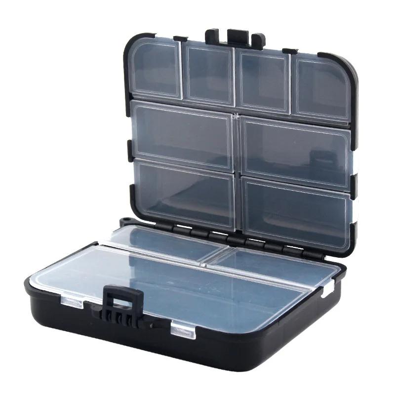 Gear Box Fishing Accessories Box Double sided Fishing Parts Storage Bait Box Fish Hook Carp Accessories Storage Box