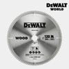 Полотно для циркулярной пилы DeWalt, лезвие для дерева, 10 дюймов, 120T, алюминий DWA102120W