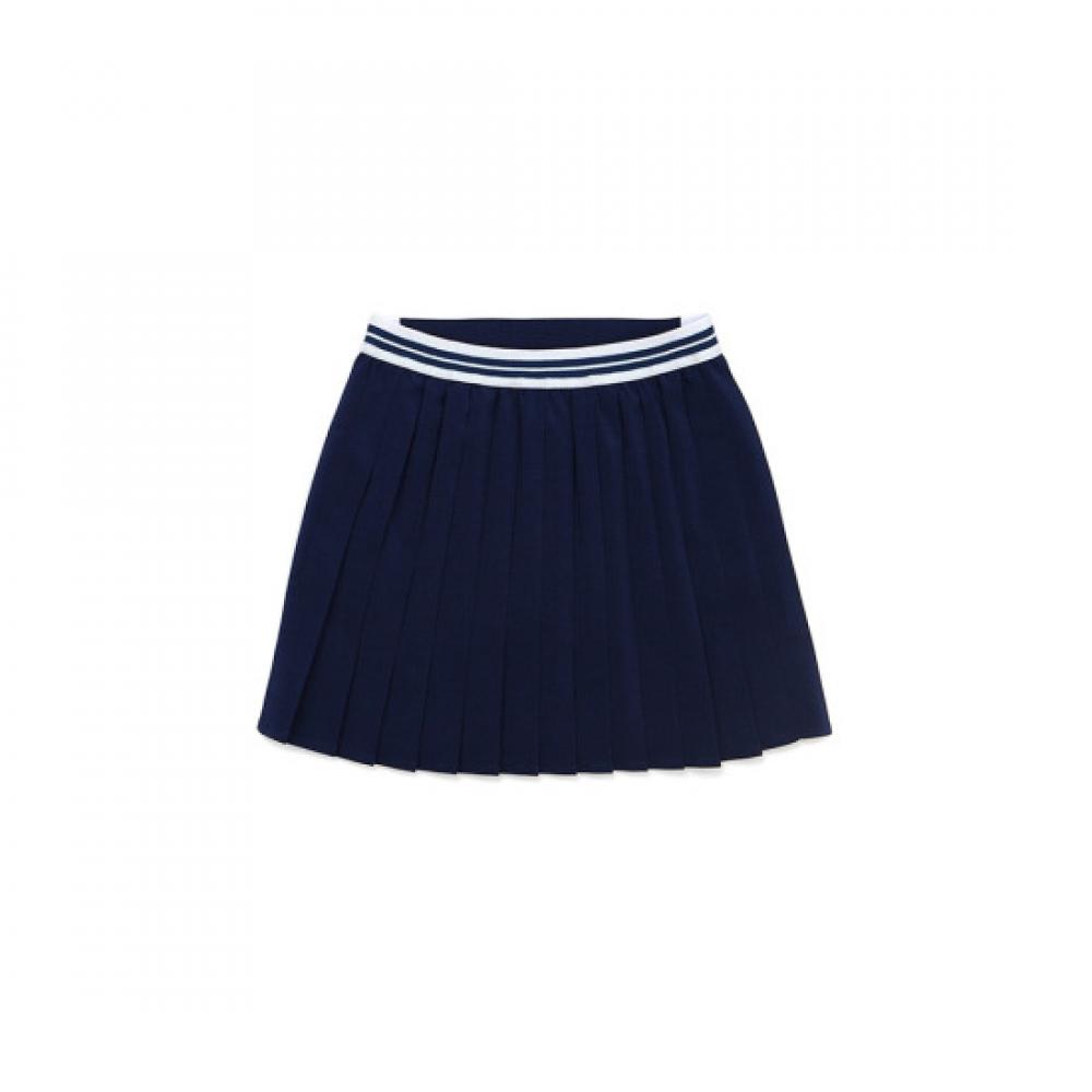 Blue Dog Varsity Pleated Skirt