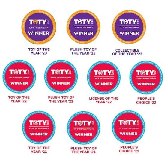 Squishmallows Оригинал Дисней Пуа Официальная плюшевая игрушка Jazwares 14 дюймов (большой)