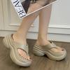 Fashion 2025 Fashion Women Platform Flip Flops Summer Beach Non Slip Thick Bottom Slippers Woman Clip Toe Wedge Sandals Outdoor Slides