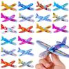 50Pcs Kids Party Supplies DIY Multicolor Foam Airplane Boys Birthday Party Souvenirs Pinata Filler Kindergarten Prize Toys
