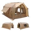 GOGlamping Tunnel Freestanding for Tool Aluminum Poles Front and Rear Doors with Side Door 3D Window with Insect Water Pressure Easy To Set Solo Duo