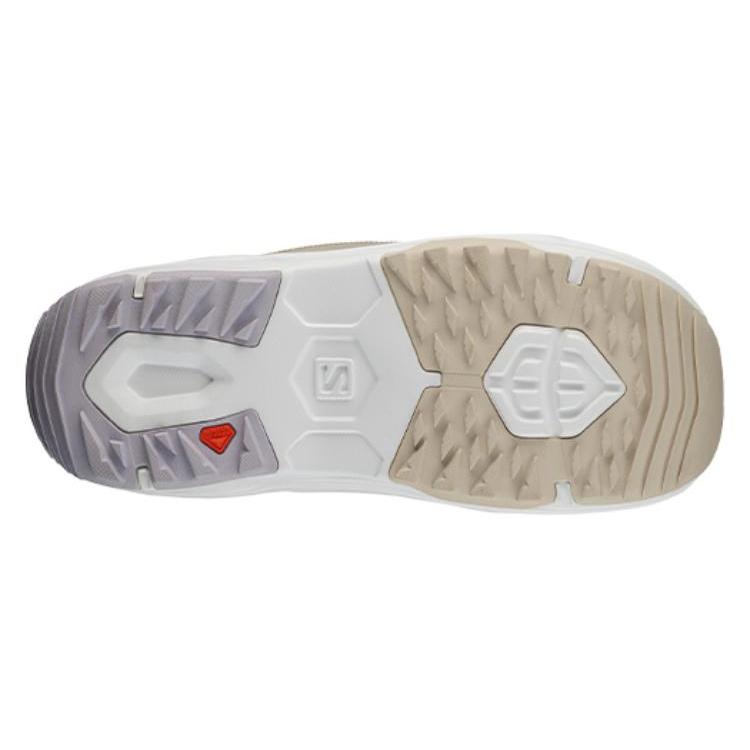 SALOMON Женские снегоступы Kiana Dual Boa Термостойкие Устойчивые к истиранию Нескользящие Высокие Серого цвета 416990