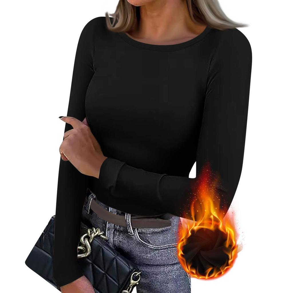 Женская приталенная футболка Модная повседневная однотонная с V-образным вырезом пуловер с длинным рукавом топ