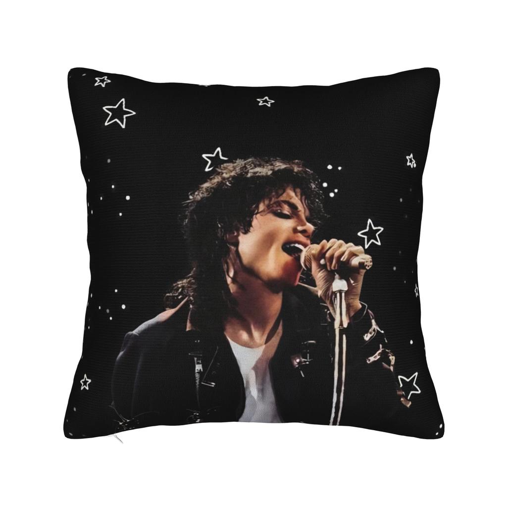 Michaels Jacksons Pillowcase Printed Cushion Cover Decor Throw Pillow Case Cover Home Zippered