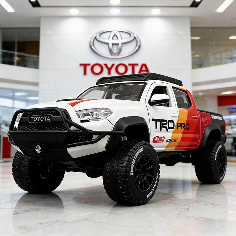 Майсто 1:27 Toyota Tacoma TRD PRO 2023 Литые модели автомобилей и игрушечные транспортные средства из сплава Модель автомобиля Масштабная миниатюрная модель автомобиля Для детей