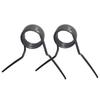 2pcs Tire Changer Balancer Torsion Spring Tire Picking Machine Pneumatic Valve Return Spring Foot Pedal Part Tyre Spring 2-3mm