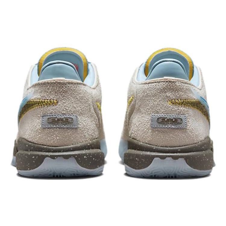 UNKNWN x Nike LeBron 20 EP Message in a Bottle Мужские кроссовки Кремовый Гуава-лед Изумрудно-розовый DV9089-801