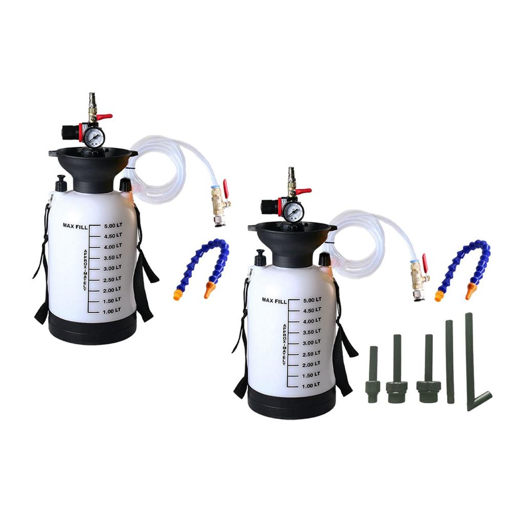 5L Atf Refill Dispenser Automotive Car Transmission Fluid Pump Pneumatic Gearbox Oil Transfer Pneumatic Fluid Extractor Oil Tank
