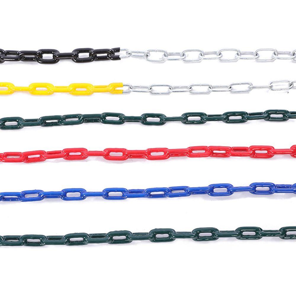 Playground Plastic Coated Iron Chain Swing Accessories Kids Outdoor Sports Toy Swing Chain