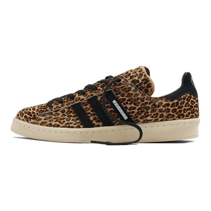 adidas КОНЕЦ. X Район X Adidas Campus 80-е 'Леопард' Кроссовки GX5004