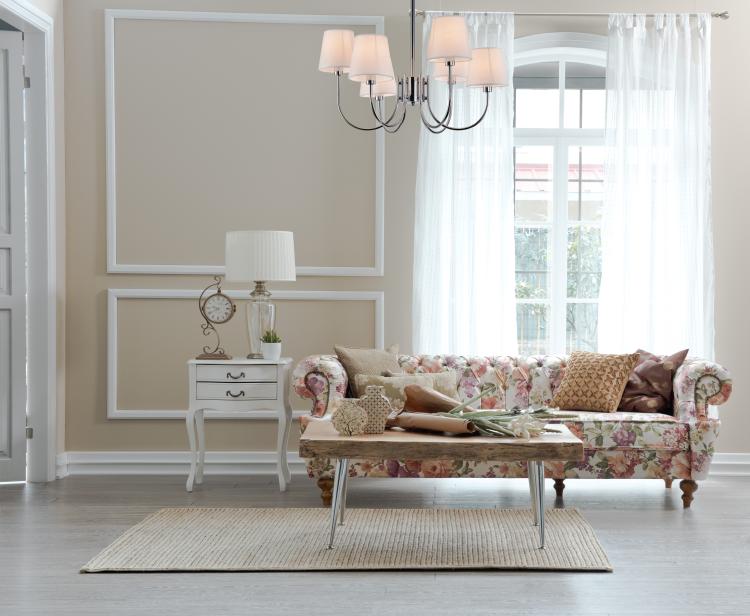 Magnum 6 Chandelier - Gold