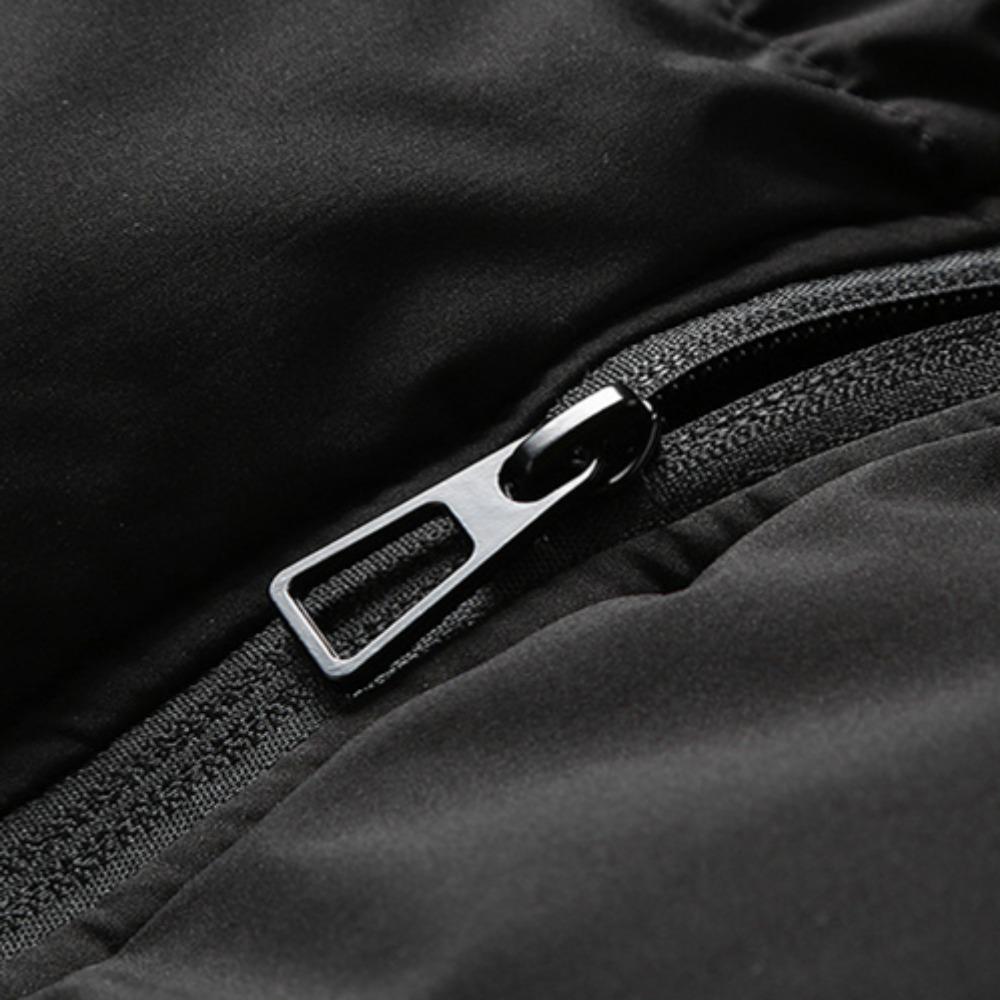 Мужская осенняя утепленная хлопковая безрукавка, жилет, куртка, пальто, мужская зимняя теплая съемная шапка, верхняя одежда, жилет, жилет с капюшоном, куртка мужская