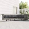 VidaXL Garden Lounge Set with Cushions 6 Pcs, Patio Furniture Set, Outdoor Furniture, Patio Sofa, Modern, 3187509