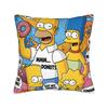 Pillow Case Funny SSimpsons The Scream Parody Custom  Pillow Cover For Wedding Party Home Decor Vintage Pillowcases