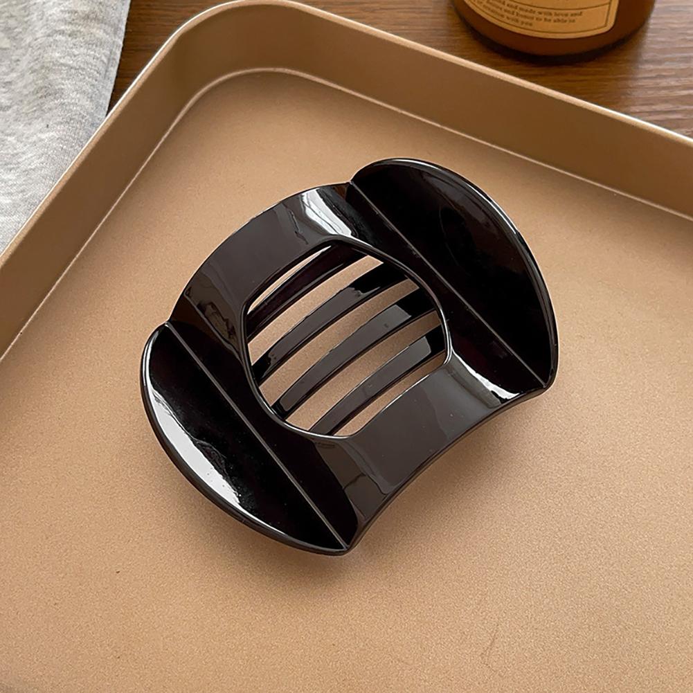 Ретро черепаховая заколка для волос Элегантная простая нескользящая заколка для волос Коготь Заколка для волос Головной убор Аксессуар для волос для женщин