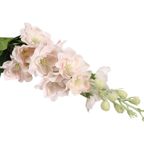 Artificial Flowers Adjustable Plastic Branches Silk Cloth Petals Realistic Violet Design Imitation Flower Wedding Halls Home Decor