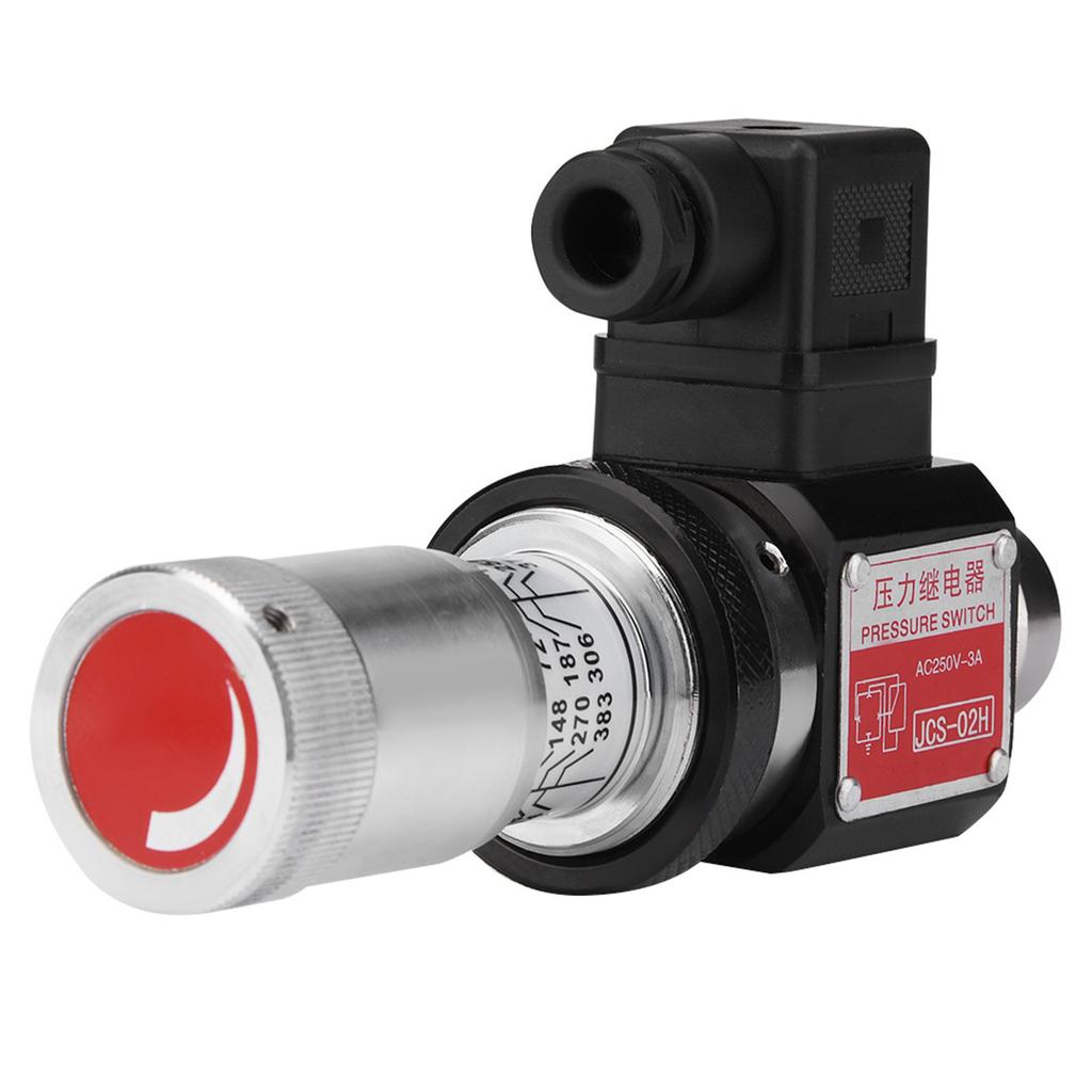 Hydraulic Pressure Switch JCS‑02H PT1/4 Hydraulic Pressure Switch Pressure Relay 5‑35Mpa 60‑350kg/cm2 Pressure Relay Valve