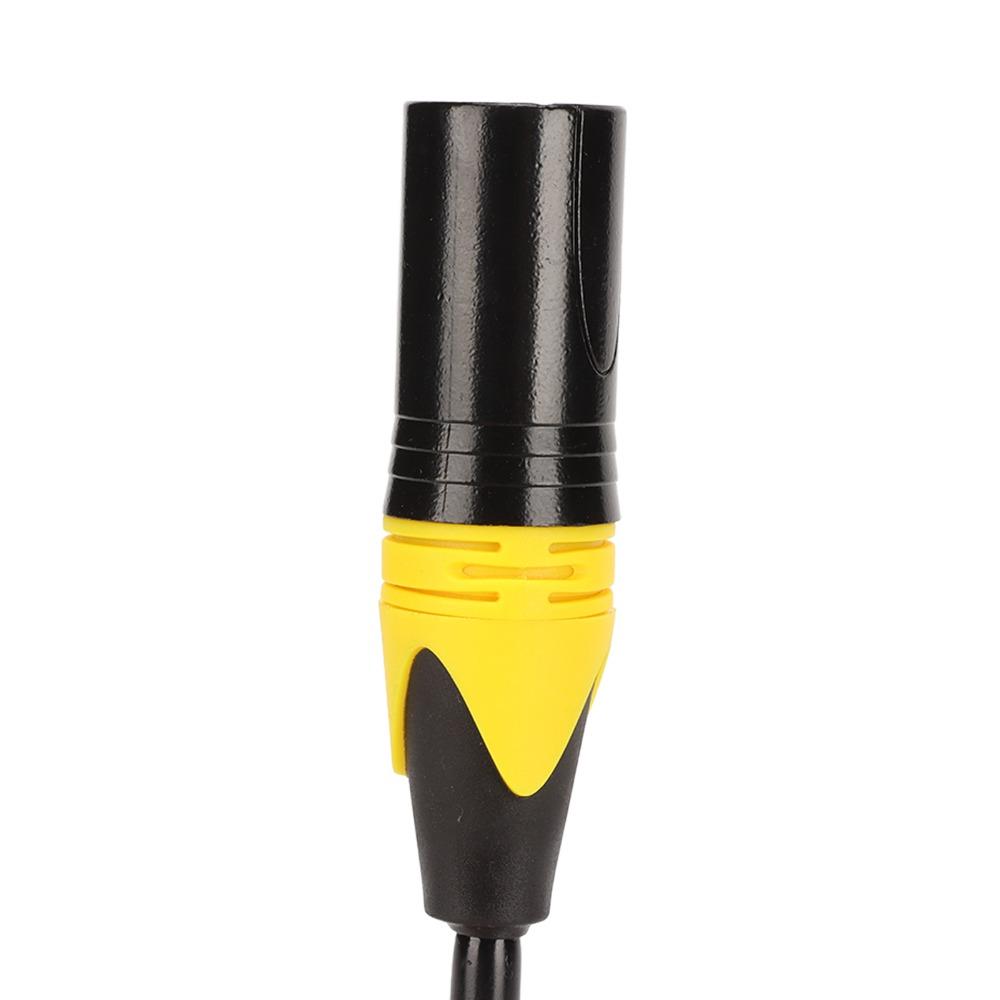 3 Pin XLR Splitter Cable Plug and Play XLR Audio Y Adapter Cable Durable XLR Y Cord  Mic Connection