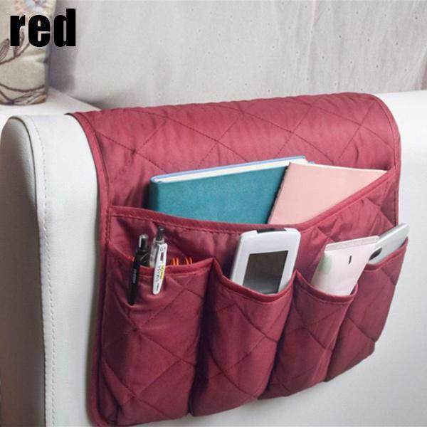 Диван, кресло, подлокотник, органайзер для хранения с дистанционным управлением, нескользящий карманный держатель для кресла, органайзер