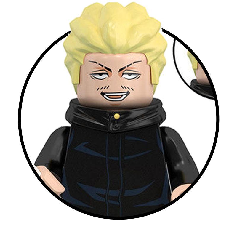 40pcs Jujutsu Kaisen Building Blocks Itadori Yuji Gojo Satoru Ryomen Mini Action Figure Accessories Christmas Gift for Kids