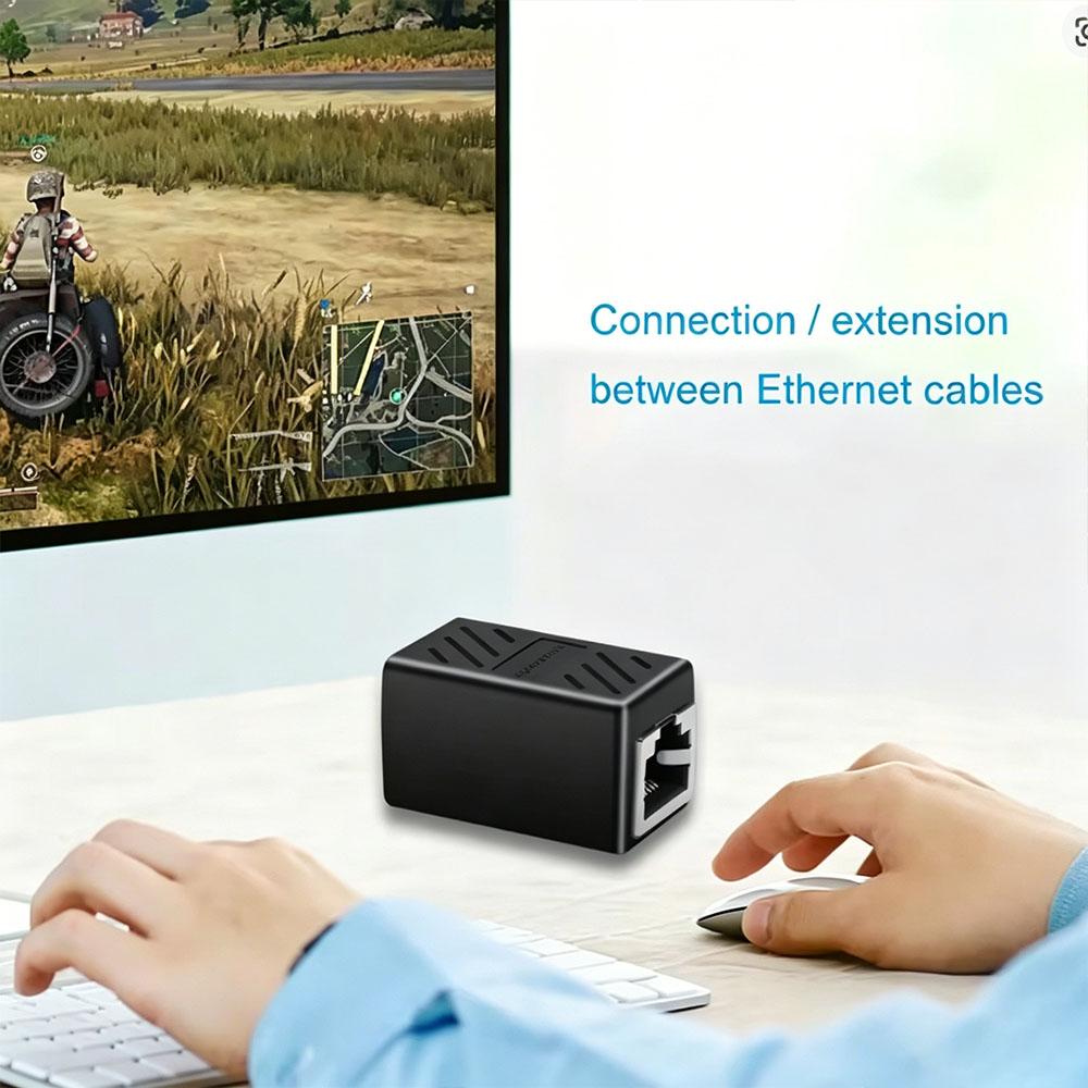 30PCS RJ45 Female to Female Coupler 1000Mbps Ethernet Extender, Cat6A Cat6 Cat5e LAN Network Adapter Shielded STP Connector