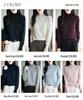 High-Neck Women's Slim-Fit Sweater: Soft, Comfortable, and Versatile for Autumn and Winter
