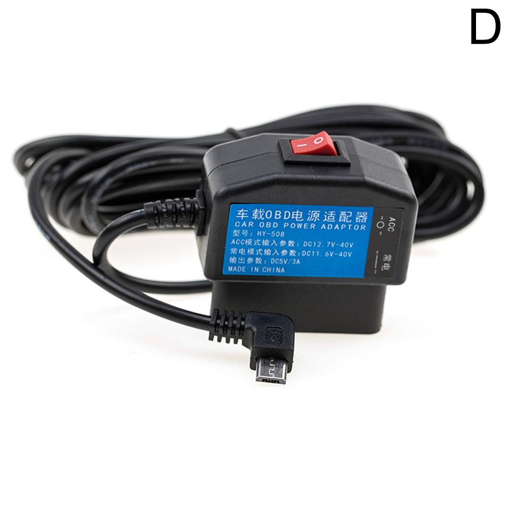 Автомобильный видеорегистратор, комплект для подключения OBD к USB-адаптеру, кабель питания для видеорегистратора, зарядное устройство, круглосуточный мониторинг парковки, покадровая съемка видео