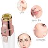 Электрический триммер для бровей 2-в-1 и эпилятор для женщин - Портативная бритва для бровей в форме губной помады, Инструмент для точной коррекции бровей