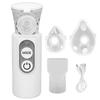Portable Nebulizer Ultrasound Handheld Mini Mesh Nebulizer Machine With Face Cover For Adults Kids
