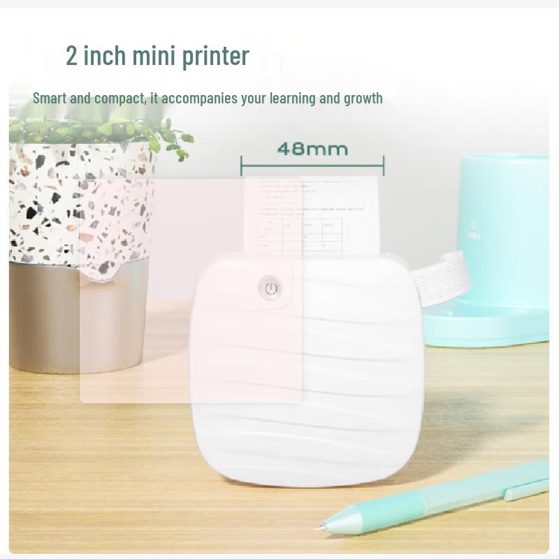 Deli GE220 Portable Thermal Learning Printer CN plug (adapter included)