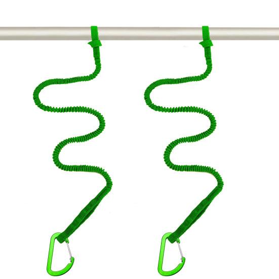 1/2/4 шт. поводок для весла для каяка, эластичный ремень для банджи, веревка, легкий поводок для удочки для каяка, поводок для катания на лодках, рыбалки, рафтинга, каноэ