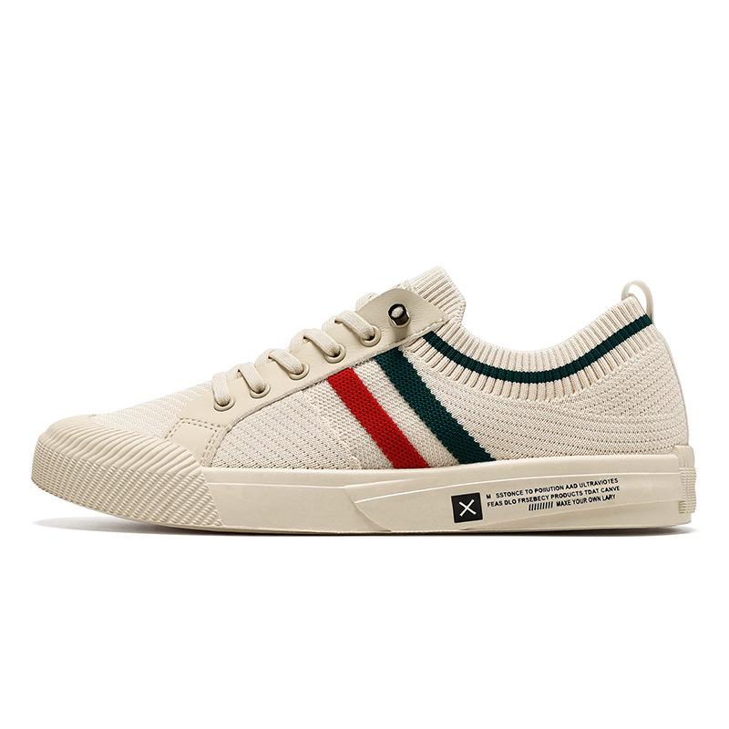 Мужские летние дышащие сетчатые кроссовки - Повседневная, модная обувь для молодежи и студентов