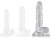 Transparent Clean Dick Dildo L 15 X 4.5cm - ClearlyHorny - TRANSPARENT DILDO