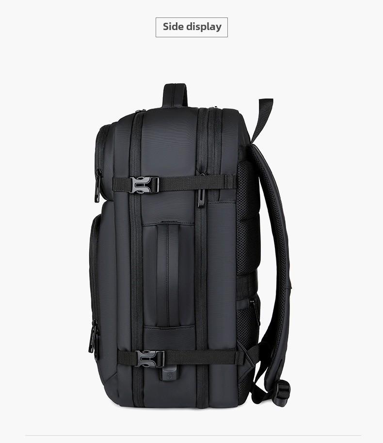 Мужской дорожный деловой рюкзак — высококачественная, вместительная, водонепроницаемая, модная сумка через плечо для поездок на работу и работы с компьютером.