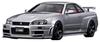 Ignition Model Nismo R34 Silver Finished Product 1/18 GT-R Z-tune