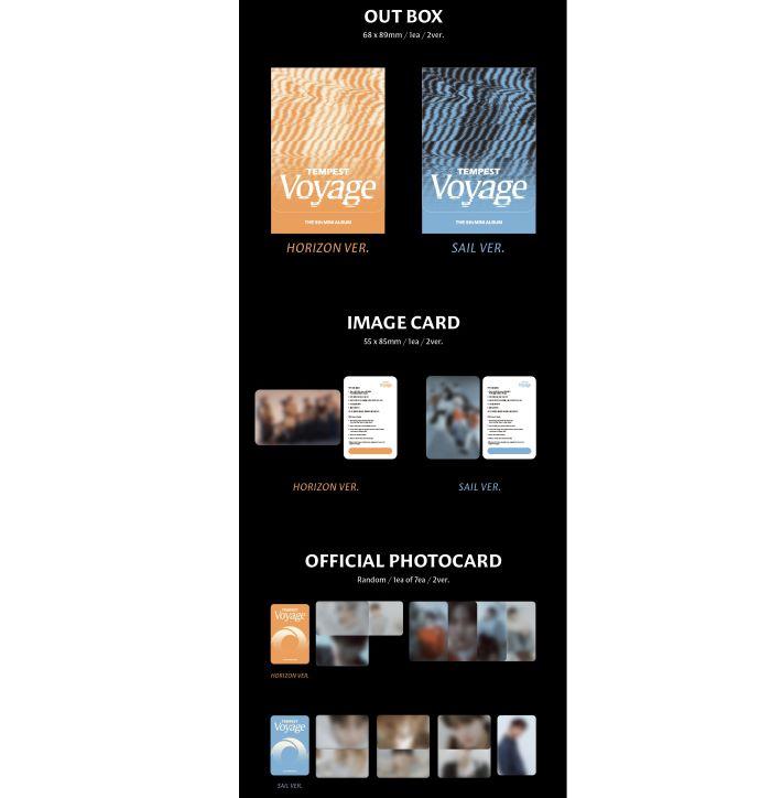 TEMPEST - 5TH MINI ALBUM TEMPEST Voyage (PLVE Ver.)