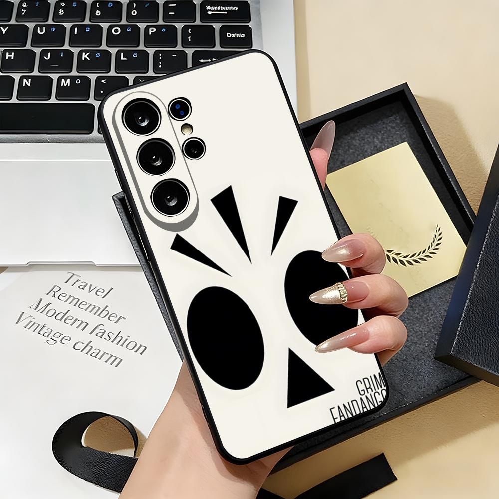 G-Grim F-Fandango Phone Case For Samsung S26 S25 S24 FE S23 S22 S21 Plus S20 Ultra Note20Ultra Black Soft Shell