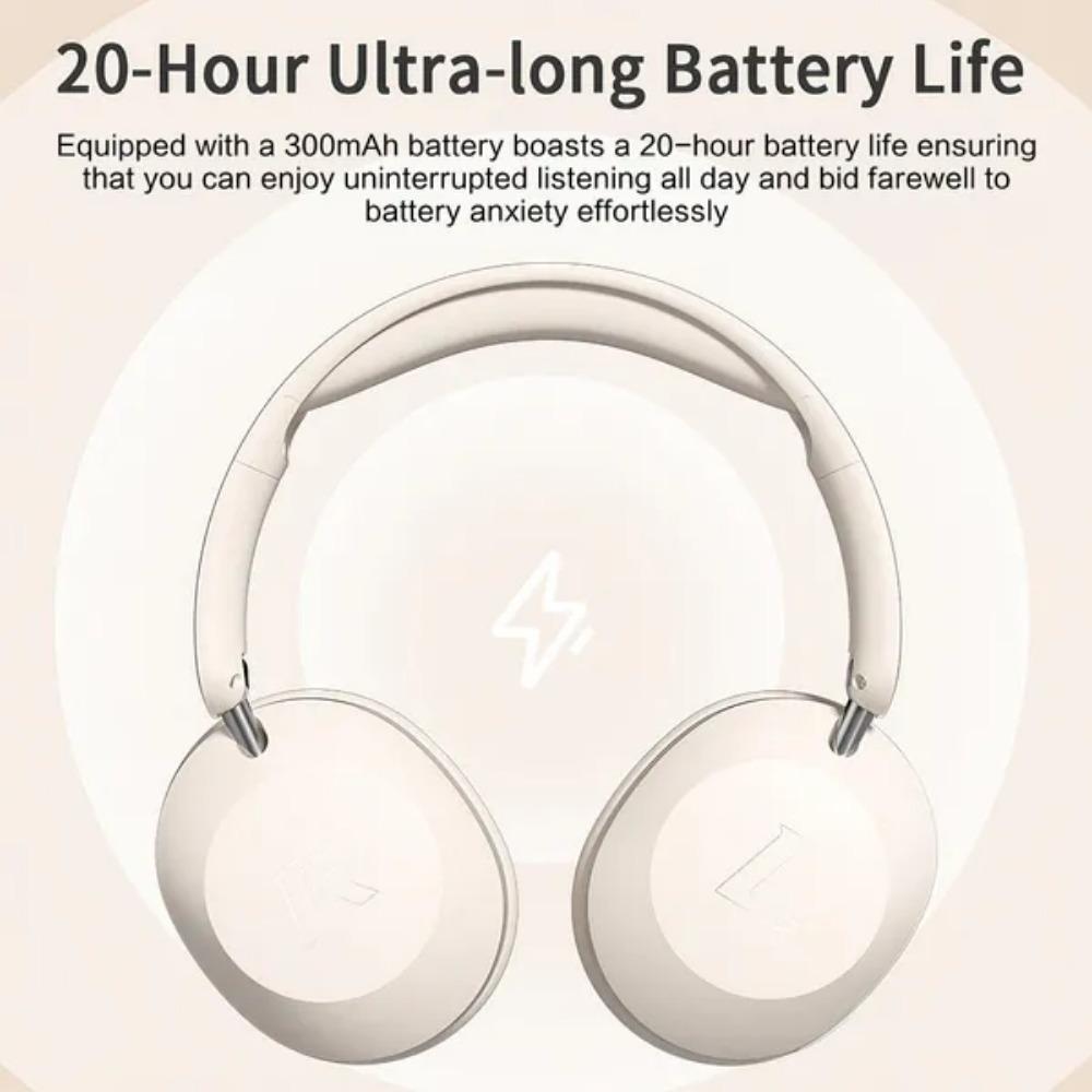 Xiaomi Foldable Wireless Bluetooth Headset Over Ear Sports Headphones High Power Stereo Sound for Cell Phones and Music