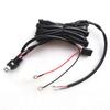 Universal 12V 40A Wiring Harness Kit Loom Car Fog Light Auto for LED Work Driving Light Bar With Fuse and Relay Switch