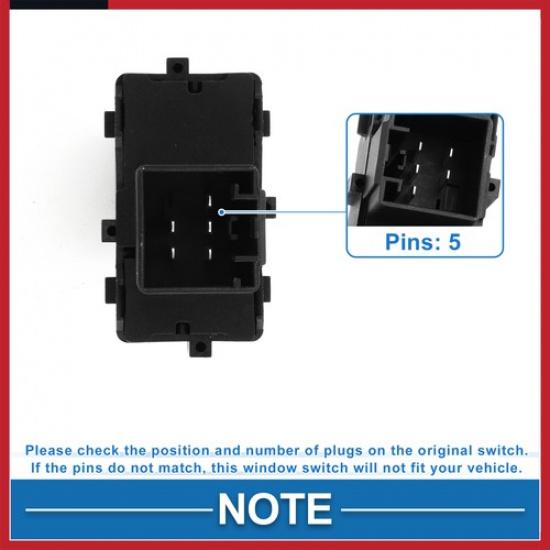 Car Front Power Window Switch for Ford Edge Expedition Explorer 6L2Z14529AAA