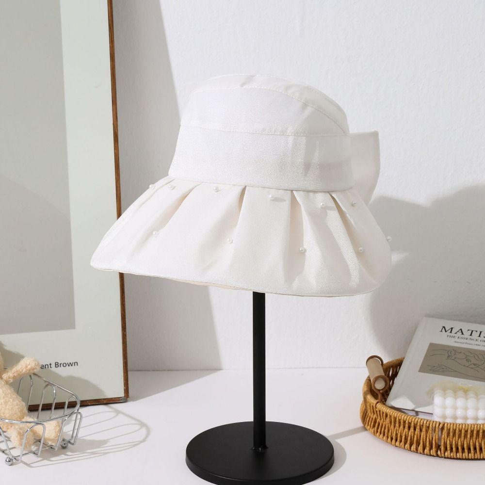 Sun Protection Big Brim Sun Hat Windproof Beach Cap Hot Sun Hat  Women Men