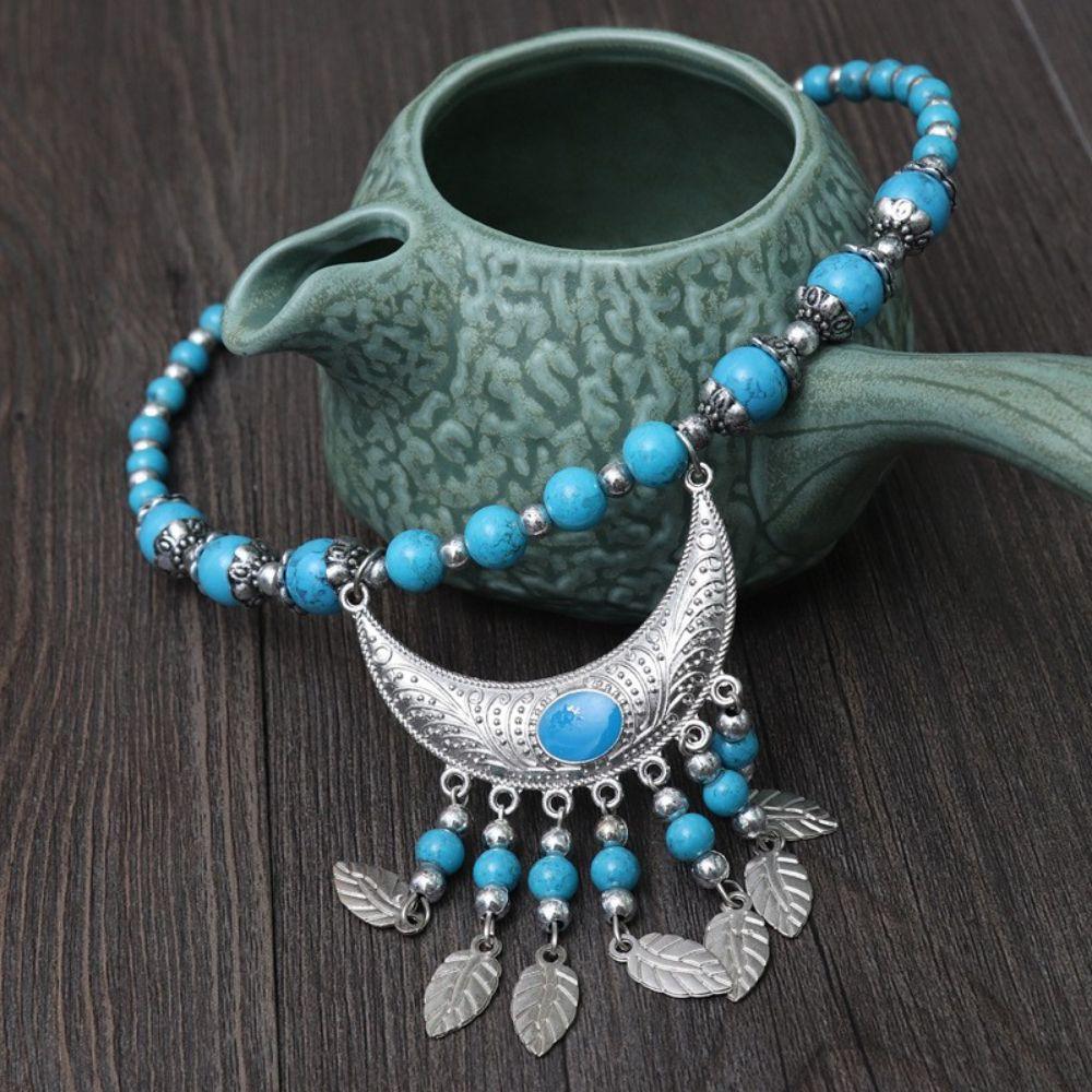 Hairdress Headband National style Forehead Chain Fashion Jewelry Eyebrow Pendant Women Necklace
