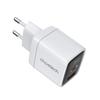Choetech PD6052 Dual-Port 35W GaN Fast Charger with Display - White