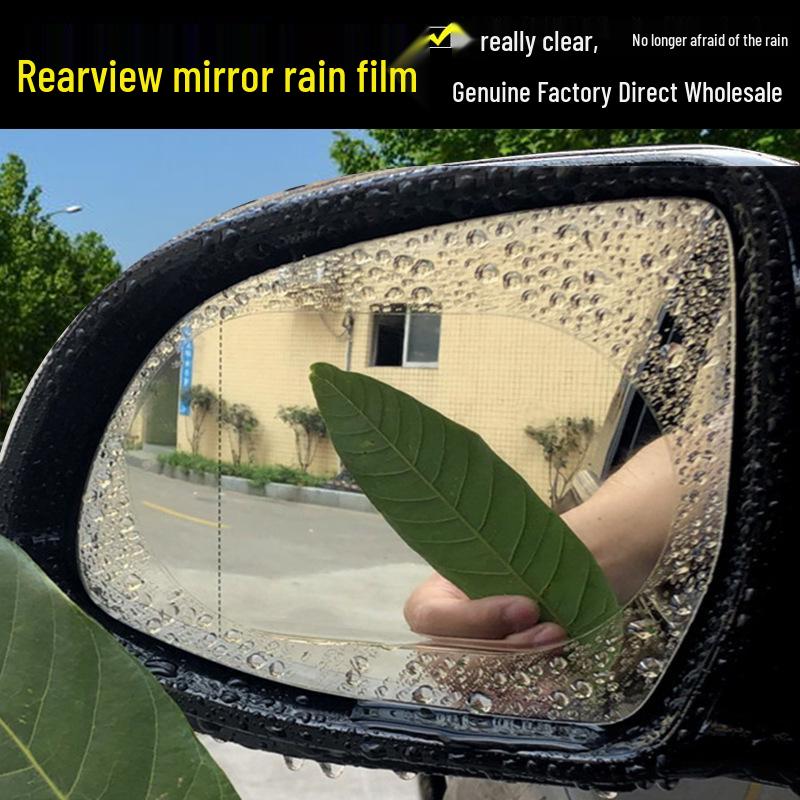 Car Rearview Waterproof and Rainproof Film Set